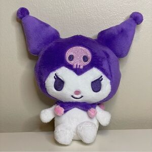 NWT Authentic Sanrio Classic Purple Kuromi Devil Bunny Plushie 9”